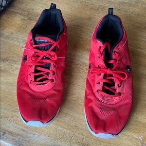 Red Athletic Shoes